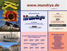 Tablet Screenshot of mundrys.de